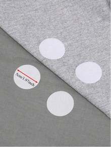 5/20/40pcs Strong Self-Adhesive Round Dots, Black & White Hook And Loop Fasteners, Suitable For Bed Sheets, Sofa Cushions, Carpets, Anti-Slip Mats/Adhesive Floor Mats, Furniture Protection Pads, Decorative Anti-Slip Mats, Textured Surfaces - Multicolor - View 4