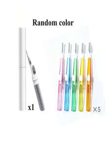 1pc Earbud Cleaning Pen, 3-In-1 Multifunctional Cleaning Kit With Soft Brush, Suitable For Wireless Earphones, Earphone Charging Case, Accessories, Computer, Keyboard, Portable Cleaning Kit - Multi-functional Cleaning Kit - View 8