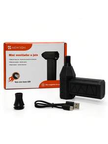 soprador a jato mini ventilador 3 modos - Multicolorido - Visão 7