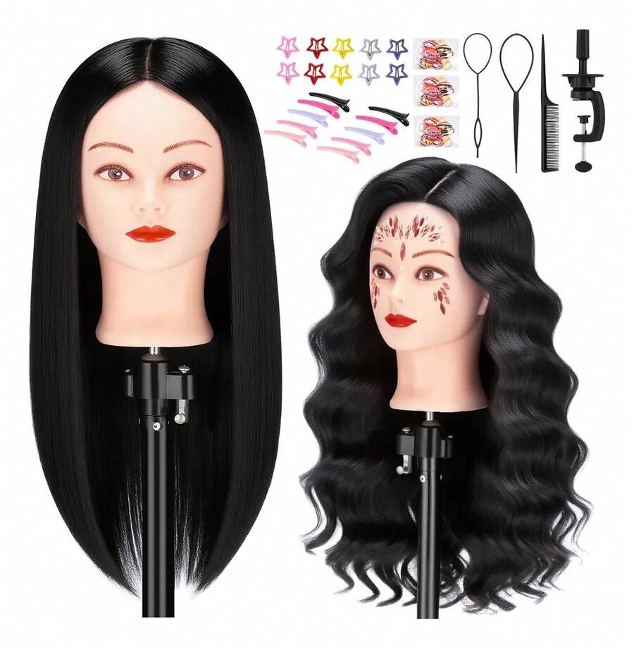 Blended Affordable Wear & Go Wigs - Natural & Black - View 1