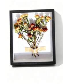 1pc Wooden Photo Frame, Picture Display Frame, Home Decor Frame, Suitable For Holiday Decoration, Home Or Outdoor Decor, Birthday Gift, Easter Decoration - A - View 4