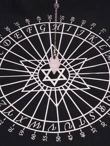 1pc Spiritual Cone Crystal Pendulos For Dowsing Divination Witchcraft Natural Stone Amethysts Rose Quartz Black Obsidian Pendant Pendulos H496 - Pendulum - View 5