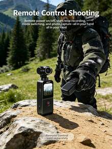 Acer S360 4K Ultra HD Action Camera, Portable Handheld Outdoor Vlog Recorder, Electronic Image Stabilization + Waterproof Case, Suitable For Cycling, Diving, Skiing, And All-Scenario Use - View 8