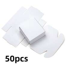 50pcs Mini Soap Boxes With Lids, Small Paper Boxes For Handmade Crafts, Bulk Jewelry And Accessories Packaging Boxes, DIY Gift Boxes For Weddings, Birthdays, Christmas, Halloween, Party Favors - View 8