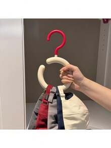 2pcs Multi-Function Strong Adhesive Hooks, No-Drill Clothes & Hat Hooks, Dorm Underwear, Camisole, Bag, Hat, Scarf No-Damage Storage Hooks - A - View 3
