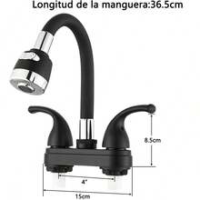 Basin Faucets - Black Electroplated - View 7