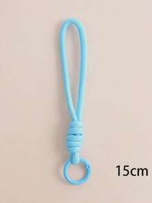 Random Color Nylon Rope DIY Handmade Weaving Set, Materials For Weaving Keychains And Backpack Decorations, Perfect Choice For Valentine's Day Gifts - Multi-color - View 11