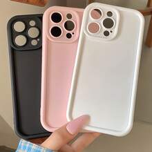 3pcs Solid Color Gradient Matte Anti-Drop Anti-Collision 3-Piece Phone Case Set Personalized For IPhone 16 Pro Max/17/16/15/14 Plus/13/12/11/Air And Series - Multicolor - View 39
