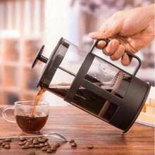 350 Ml French Press Coffee Maker - Black - View 3