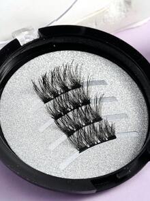 Magnetic False Eyelashes Cross Style Boxed Portable - View 7