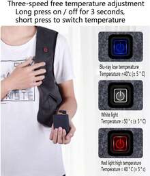 Men Thermal Underwear Vests - Apricot - View 3