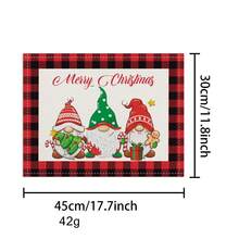 The Grinch The Green Monster Christmas Print Tablecloth, Home Dining Table Christmas Decoration, Protects Tabletop, Creates Festive Atmosphere, Suitable For Family Christmas Gatherings, Holiday Parties, Reusable Christmas Table Decor - Multicolor - View 5