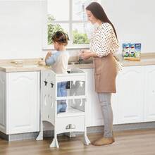Kids Stools - White - View 10