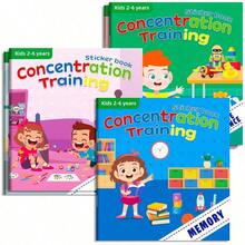 Children's Whole Brain Development Sticker Book Set, 3 Years Old Boys & Girls Fun Early Education Toy, Multi-Theme Thinking Enlightenment Sticker Game, For Hands & Reusable, Develop Focus & Logical Thinking, Improve Cognitive & Hands-On Ability, Home Parent-Child Interaction, Travel Time-Filler, Birthday Party & Holiday Gift Choice, Toddler Educational Enlightenment Gift - Multicolor - View 12