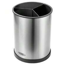 Stainless Steel Sink Caddy Rotating Kitchen Sponge Holder Soap Brush Organizer - View 5