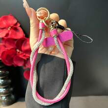 Summer Dopamine Cute Creative Colorful Braided Wrist Strap Universal Style Anti-Drop Anti-Loss Super Strong Durable Hand Strap Lanyard For Phone Bag Camera Pendant Suitable For Phone Case Lanyard - Multicolor - View 15