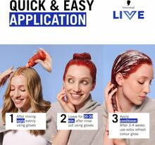 Schwarzkopf LIVE Intense Colour Hair Dye 088 Urban Brown - 088 Urban Brown - View 6
