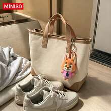 MINISO Disney Zootopia Nick Wilde 包包掛飾鑰匙圈，可愛角色吊飾，適用於手提包、後背包、錢包，生日聖誕禮物 - 尼克.懷爾德 粉紅色襯衫 - 查看 4