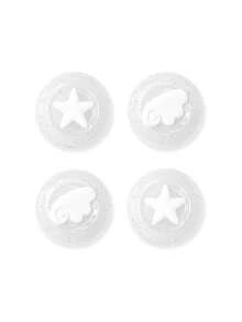 GeekShare 4pcs Crystal Glitter Soap Design Silicone Thumb Grip Protector For Nintendo Switch 2/Switch 2 Pro - View 7