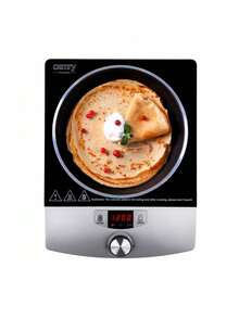 CAMRY Induction Cooktop, Portable Induction Hob, Single Burner Induction Stove - 2000W, 60-240C, LCD Display, 180min Timer - EU E Type Plug(220-240V) - View 11