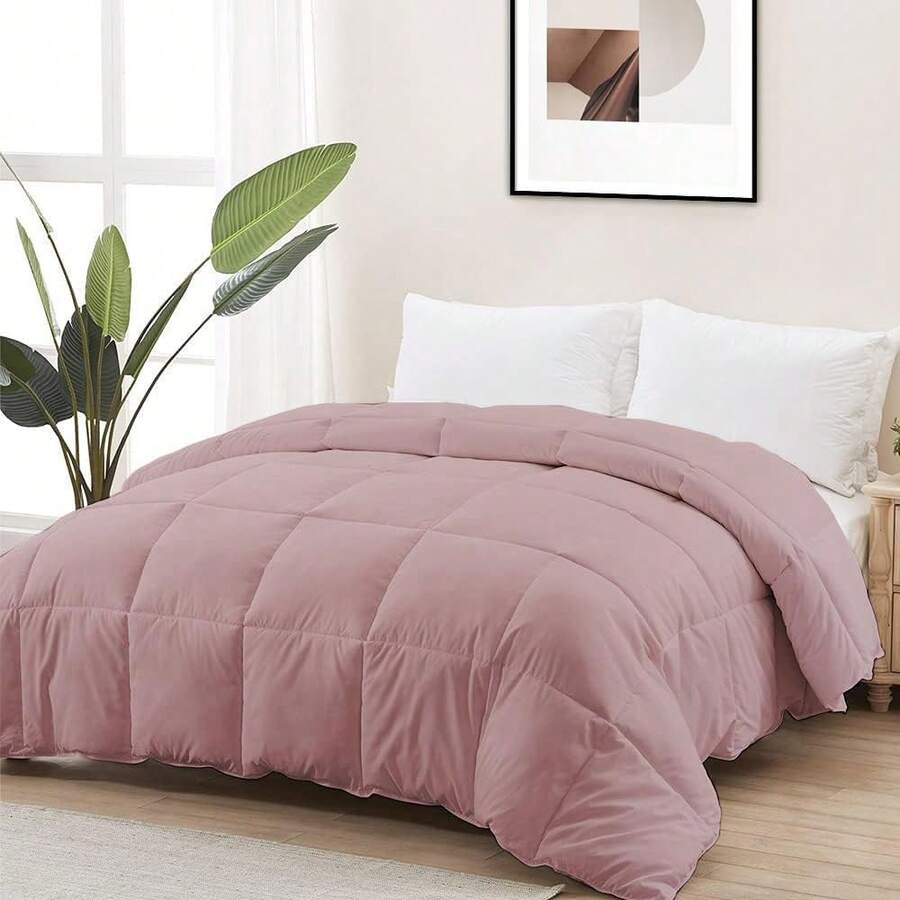 Duvets & Down Comforters - Baby Pink - View 1