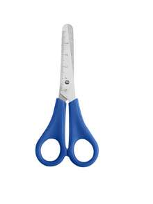 1 Pair Stainless Steel Scale Scissors - Cute Macaron Color DIY Scissors, Suitable For Paper Cutting, Perfect For School Or Office - Model a - View 9