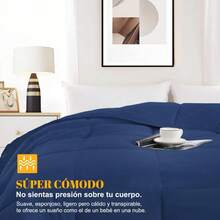 Duvets & Down Comforters - Dark Blue - View 3