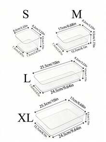 9-6pcs/Set 1pc Baby Nursery Drawer Built-In Divider Storage Box, Socks Diaper Bottle Organizer, Vanity Desktop Organizer, Suitable For Different Drawers - Multicolor - View 2