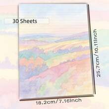 1/4 Packs B5 Vocabulary Learning Notebooks, 30 Pages High-Quality Paper, Hard Cardboard Back, Comfortable Writing Experience. Layout Design Suitable For Ebbinghaus Memory Method, Improve Learning Efficiency, Excellent For School Supplies - B5 Notebook - View 9