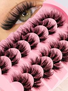 Thick And Fluffy Lashes, 3D Volumizing Effect, Rich Makeup Look, Strong Eye-Enlarging Effect - View 3