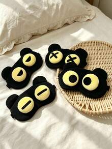 Cute Funny Big Eye 3D Eye Mask, 3D Design No Pressure On Eyes, Light-Blocking And Breathable, Compatible With Ice Pack, Supports Hot And Cold Compress, Suitable For Nap, Travel And Sleep - Multicolor - View 4
