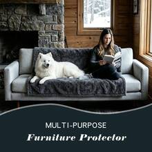 Waterproof Dog Blanket Reversible Pet Bed Cover Puppy Blanket Leak-Proof Sofa Cover Cat Pet Blanket Warm Soft Machine Washable Mat - Multicolor - View 12