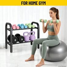 Dumbbell Rack 2 Tier 19.7IN Small Weight Rack - Multi-color - View 5