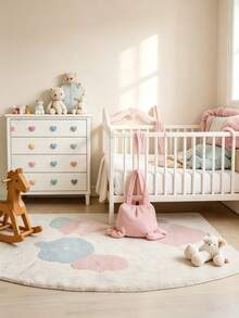 8/6/4/1pc Pink Ceramic Heart-Shaped Drawer Handle With Screws, Decorative Handle For Baby Girl's Room, Suitable For Drawer And Wardrobe Handles - Multicolor - View 4