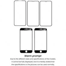 2pcs Full Coverage Tempered Glass Screen Protector, Compatible With 7/8/6/6S Plus, 7/8/6, Screen Protector Compatible With SE 2020/2023/SE2/SE3, Black Screen Protector Compatible With IPhone 16/16 Plus/16 Pro/16 Pro Max/15/15 Pro/15 Plus/15 Pro Max/14/13/12/11, Birthday, Gift For Family, Friends, Phone Screen Protector, Phone Accessories, Waterproof, Shockproof, Anti-Fall, Anti-Scratch, Anti-Fingerprint - Multicolor - View 8
