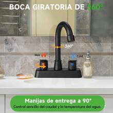 Basin Faucets - Black - Model B - View 3