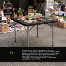 Outdoor Dining Tables - Black - View 3