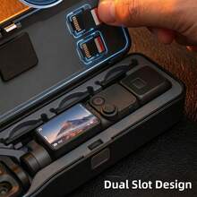 Gimbal Camera Protective Case For Osmo Pocket 4P,With Lens Filter Slots Full Body Protective Cover, Flip Cover Anti-Scratch Dustproof Screen Protector - View 8