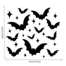 1 Piece Halloween Batstar Fuel Car Fuel Tank Cover Sticker, Vinyl Waterproof And Sun-Resistant, Gothic Car Sticker, Suitable For Car Fuel Tank Cap, Cute And Funny Decorative Stickers For New Energy Charging Ports - A - View 8