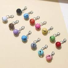 Iron Pet Collar Bell With Buckle, Multi-Functional Accessory, Suitable For Cats, Dogs, Puppies, Pet Accessories | Decorative Pet Collar | Pet Collar, Pet Collar Bell - Multicolor - View 2