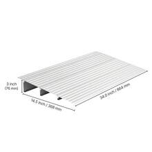 Door Threshold Ramp, 3 Inch Rise, Aluminum Alloy Threshold Ramp Rated 800 Lbs Load Capacity, Handicap Ramps For Home Steps For Wheelchair, Scooters, Power Chairs, Walkers, Bicycle, Tricycle - 3 Inch - View 11