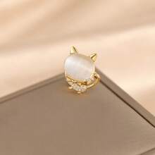 11pcs Cross-Border Anti-Exposure Brooch, High-End Seamless Small Pin For Women, Versatile Elegant Brooch To Fix Clothing And Suit Collar - White - View 11