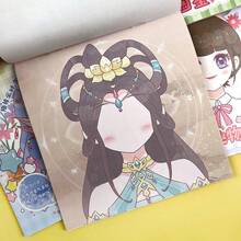 Random Princess Dress‑Up Sticker Book, Girls DIY Makeup Dress Matching Activity Book, Educational Paper Craft Toy, Cute Cartoon Princess Theme, Random Style, Perfect Birthday Gift For Kids Age 3‑8 - Random 1 Book Of Princess Stickers - View 4