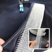 Width 3.5CM Fabric Hemming Guide, Fishbone Tape For Sewing Narrow And Curved Hem Tool Reusable Boning Strip For Chiffon Silk Dresses Skirts - Multicolor - View 2
