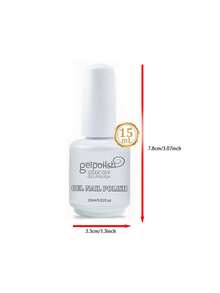 GELPOLISH 15毫升婴儿粉色凝胶指甲油，可卸除，LED/UV灯固化，中性色，持久速干，适合居家美甲和美甲沙龙DIY - 淺粉色 - 查看 7