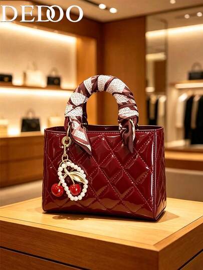 Dedoo Niche High-End Dafei Women's Bag 2026 Fashion Light Luxury Hot-Selling New Style Embroidered Bag, Handbag Shoulder Bag And Crossbody Bag For Holiday Travel Commute Gift Party, Bridal Bag.