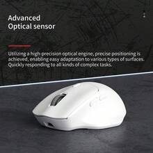 Lenovo N230 Dual-Mode Wireless Mouse | 2.4G/BT Dual-Mode Connection | Rechargeable Battery | Skin-Friendly Material Comfortable Grip | Suitable For Office And Home Use - View 4