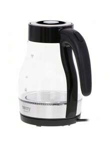 CAMRY Glass Electric Kettle, Glass Tea Kettle, 1.7L Water Kettle - LED Illumination, Boil-Dry Protection, Auto Shut-Off - EU E Type Plug(220-240V) - View 10