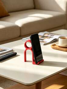 Multi- Function Phone Stand For Desk, Lazy Bracket For Bed& Office, Anti- Slip Portable Holder With Storage, Simple Plastic Decor For Home Office, Travel& Bathroom, Desktop Phone Cradle For Watching Movie,It'S The Perfect Gift For Oneself - Multicolor - View 4