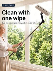 Glass Squeegee Suitable For Daily Home Use - Splicing Rod Rotating Type - View 2